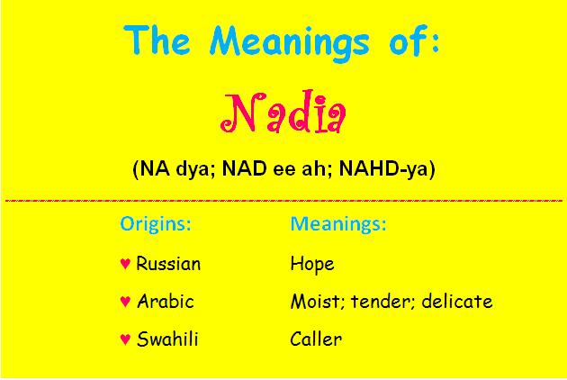 nadia meaning
